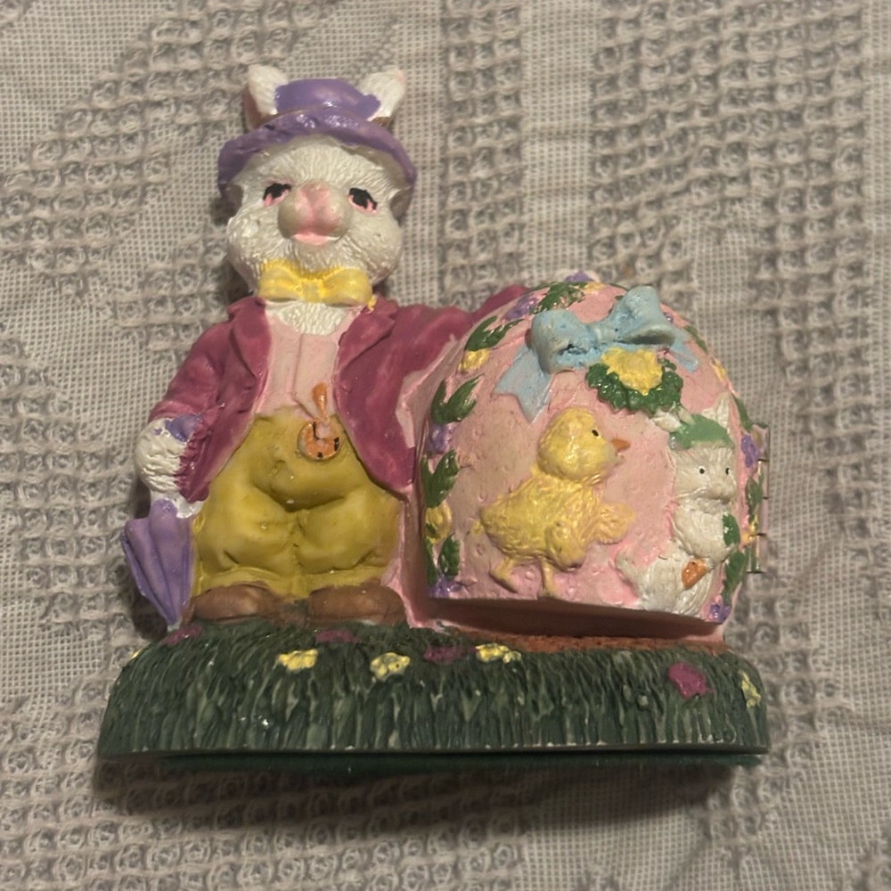 World Bazaars Inc Bunny Surprise Easter Collectible New